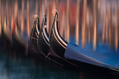 Gondeln-in-Venedig