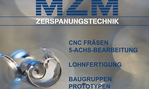 MzM Zerspanungstechnik - Flyer 01/2016